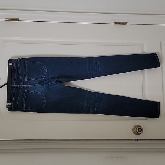 Adriano Goldschmied Size 28R The Mila Super High Rise Skinny Med-Dark Wash Jeans - Picture 11 of 14